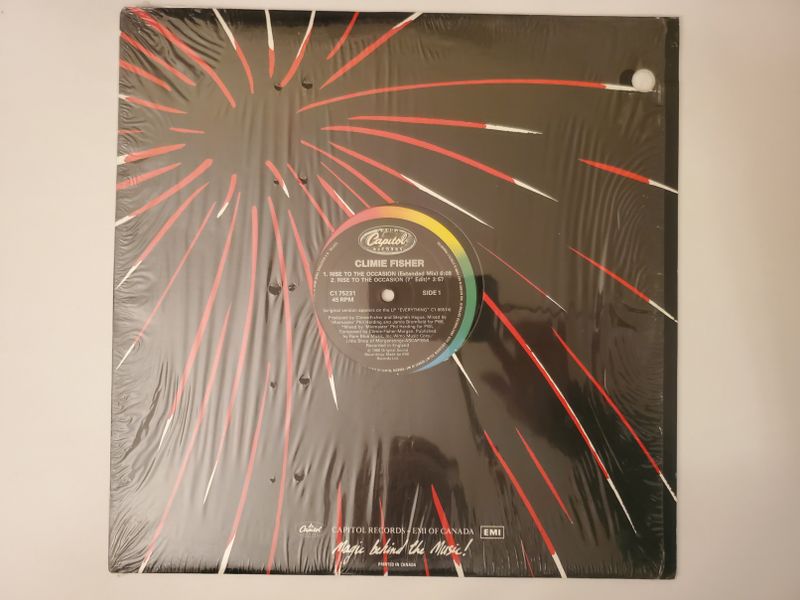 Climie Fisher Rise to the Occasion vinyl record